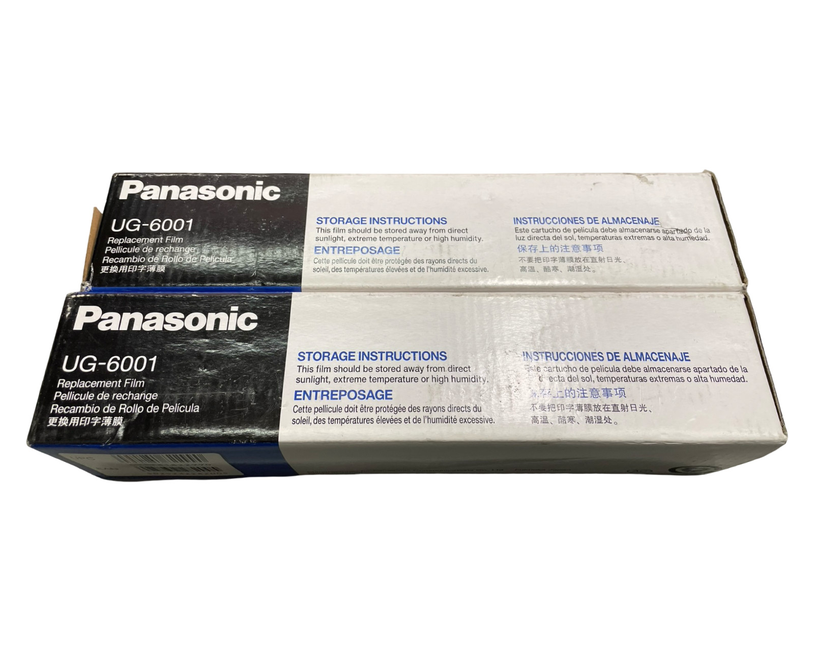 LOT OF 2 Genuine Panasonic UG-6001 Thermal Transfer Cartridge New #21