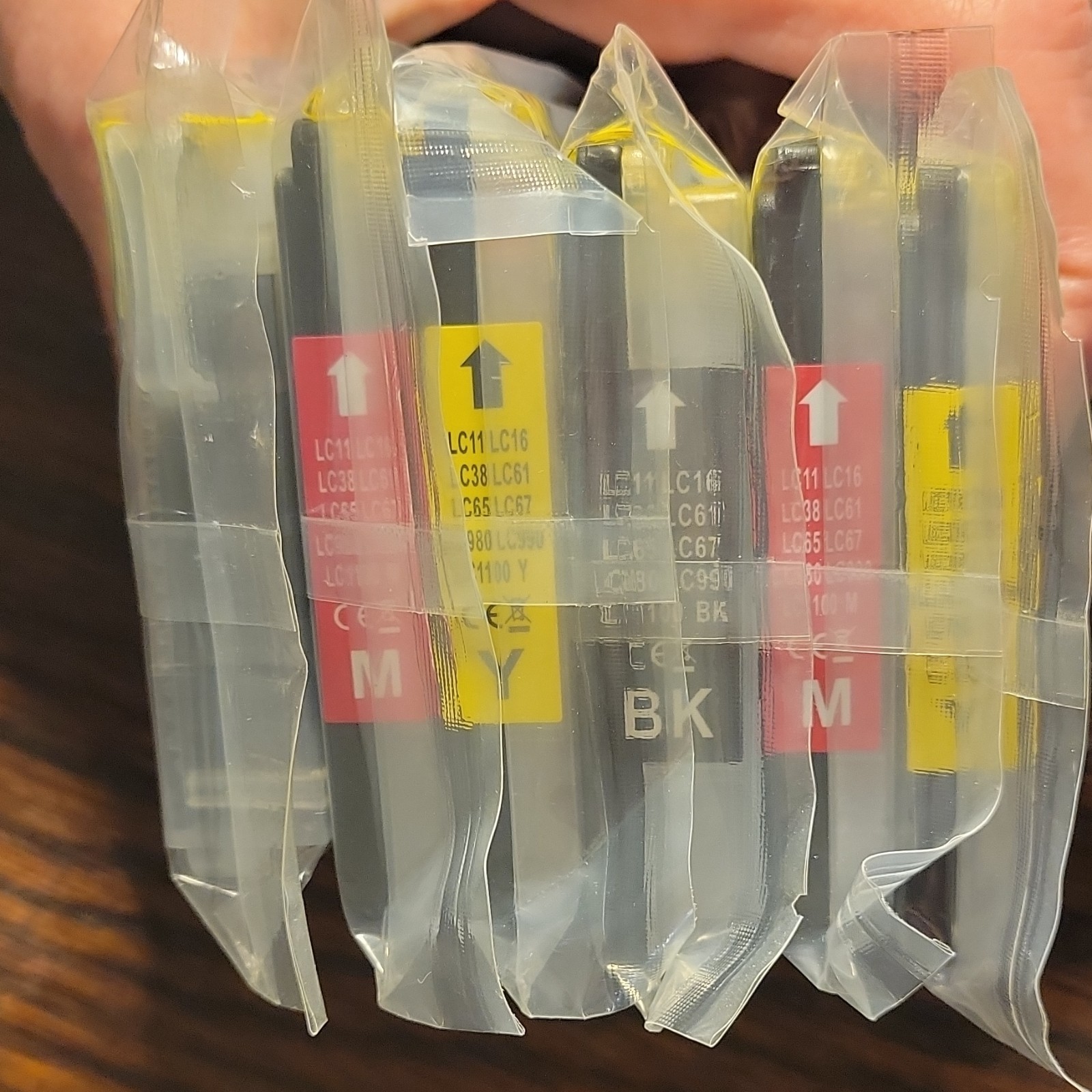 Brother Compatible Ink Cartridges LC11 LC16 LC38 LC61 LC65 Black Magenta Yellow