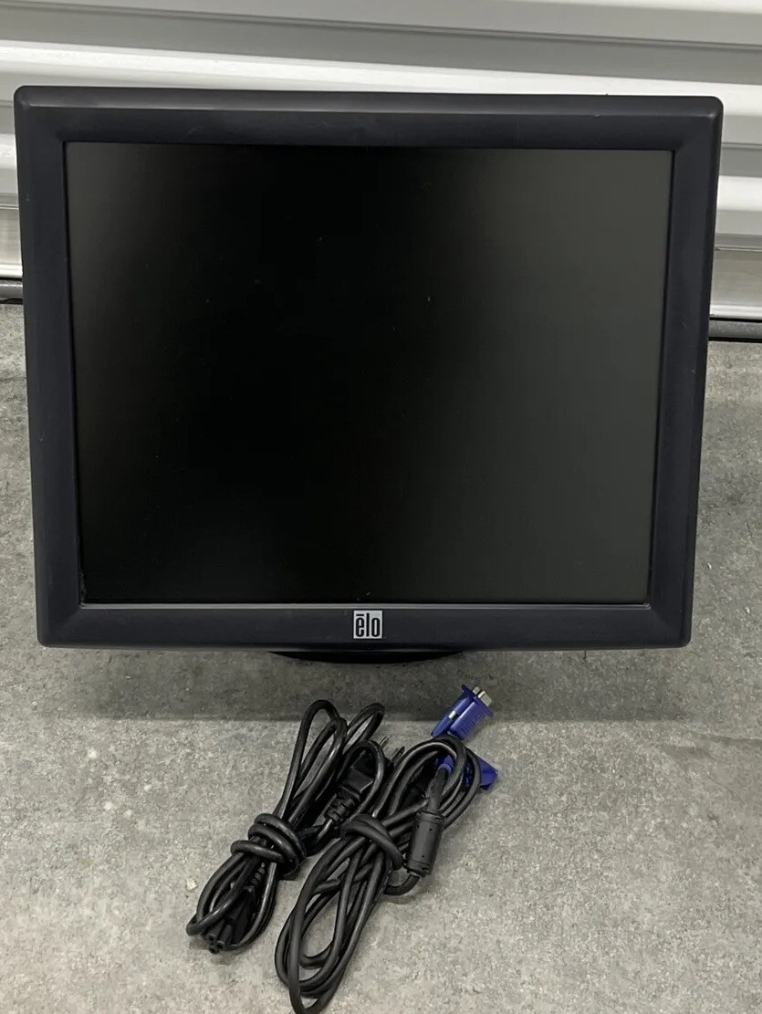 ELO Touchsystems ET1715L 17" TouchScreen LCD w/Stand & Power Cable