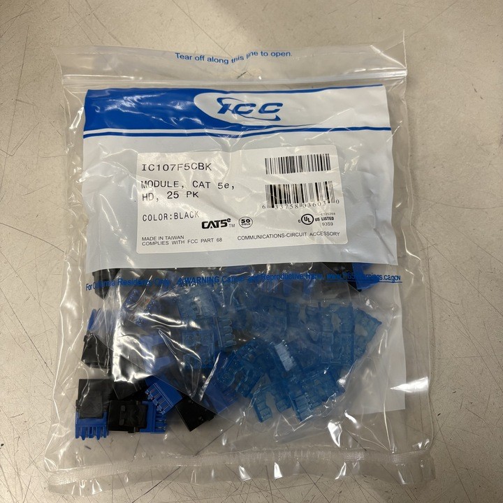 Icc IC107F5CBK Misc. Cable and Wire Accessories