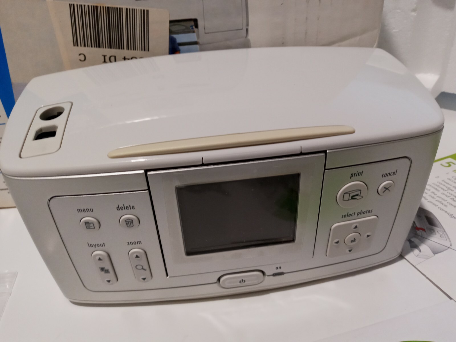 HP Photosmart 375 Compact Photo Printer Edit Print True to Life Photos At Home