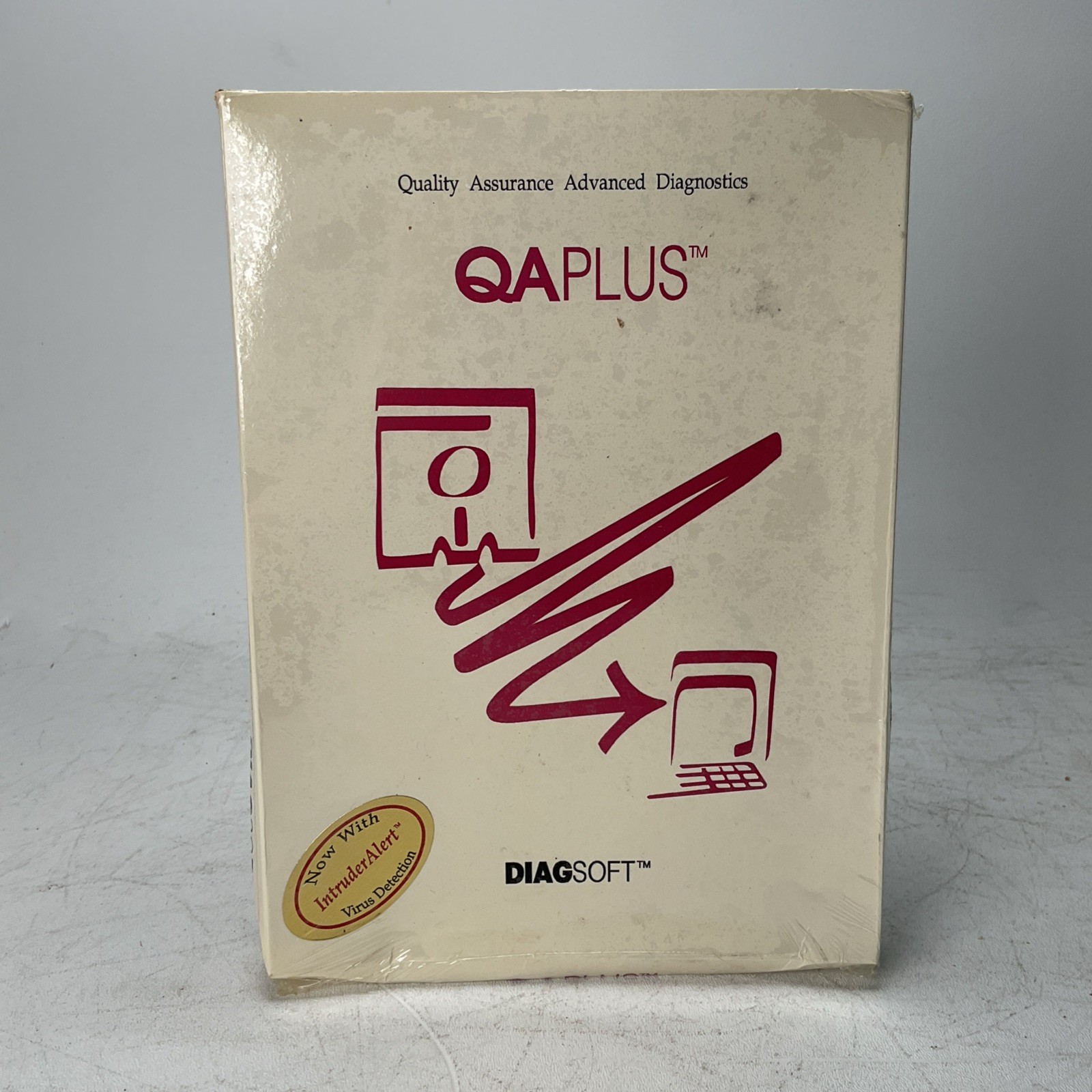 QAPlus Diagsoft Advanced Diagnostics V4.61 Box Manual DOS Vintage Diagsoft LAN