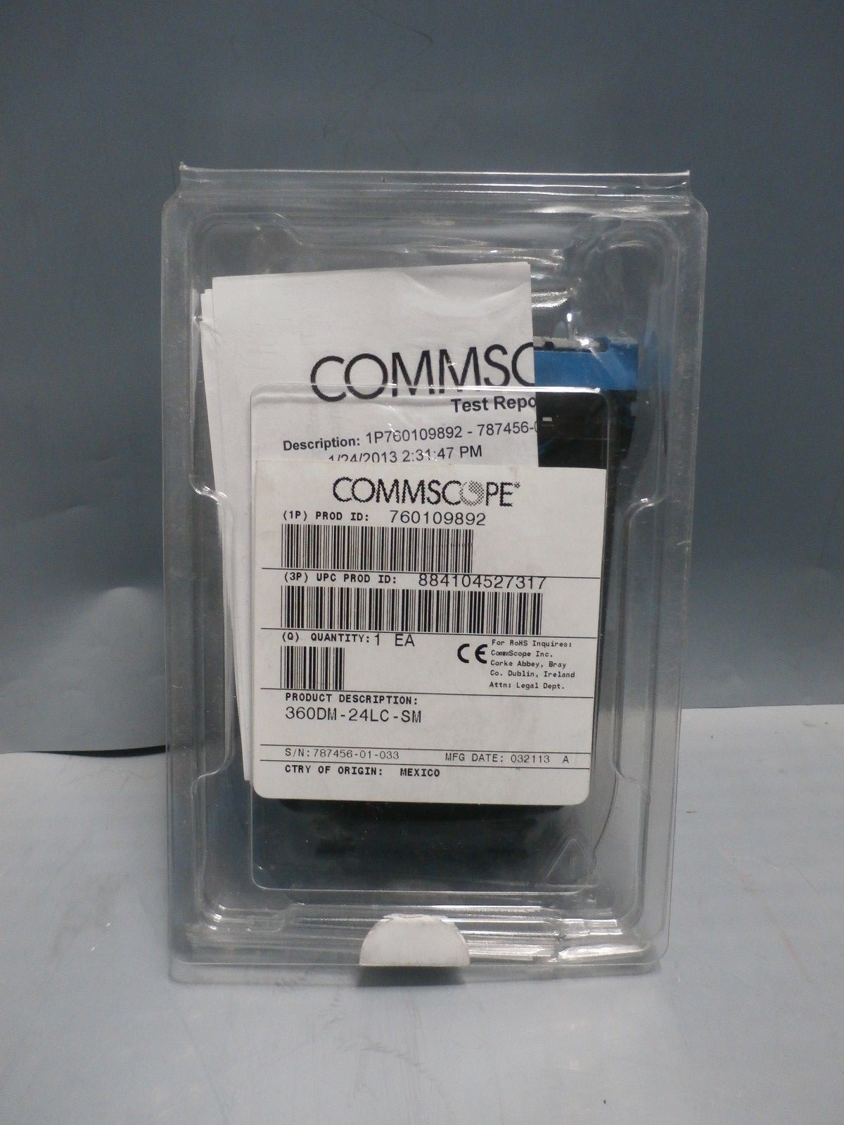 New Commscope Enterprise 360DM-24LC-SM760109892 Instapatch 360 360Dm-24Lc-Sm Mo