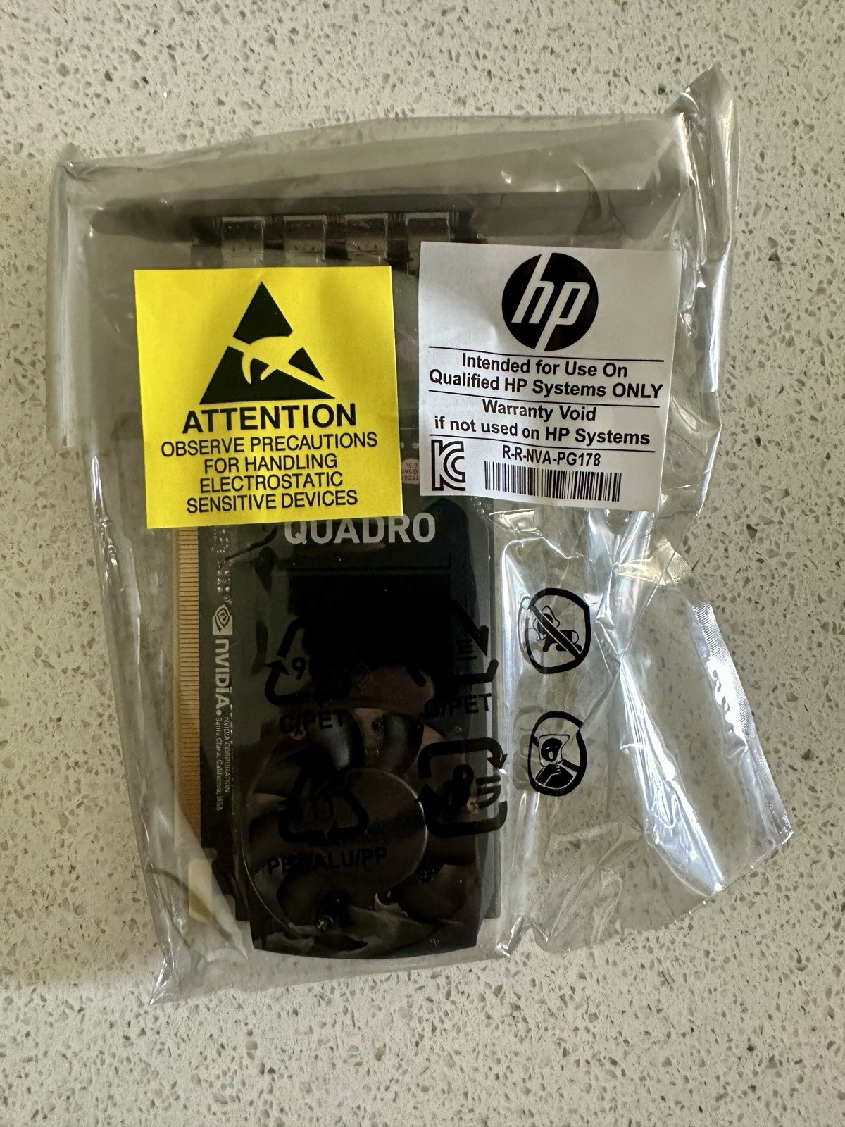 New HP NVIDIA Quadro P620 Graphics Video Card GPU - P/N L85877-001 L11436-002