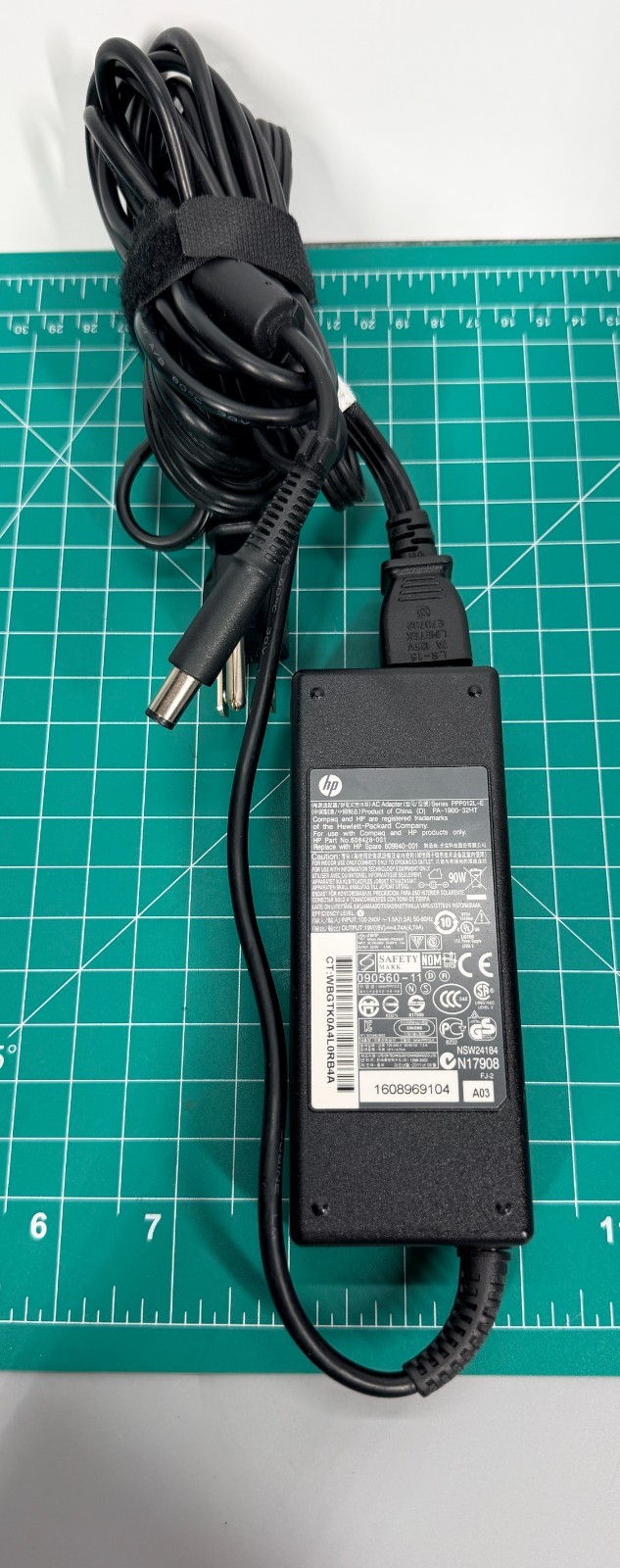 HP Genuine Laptop Charger AC Power Adapter 90W PPP012L-E Can Replace 609940-001