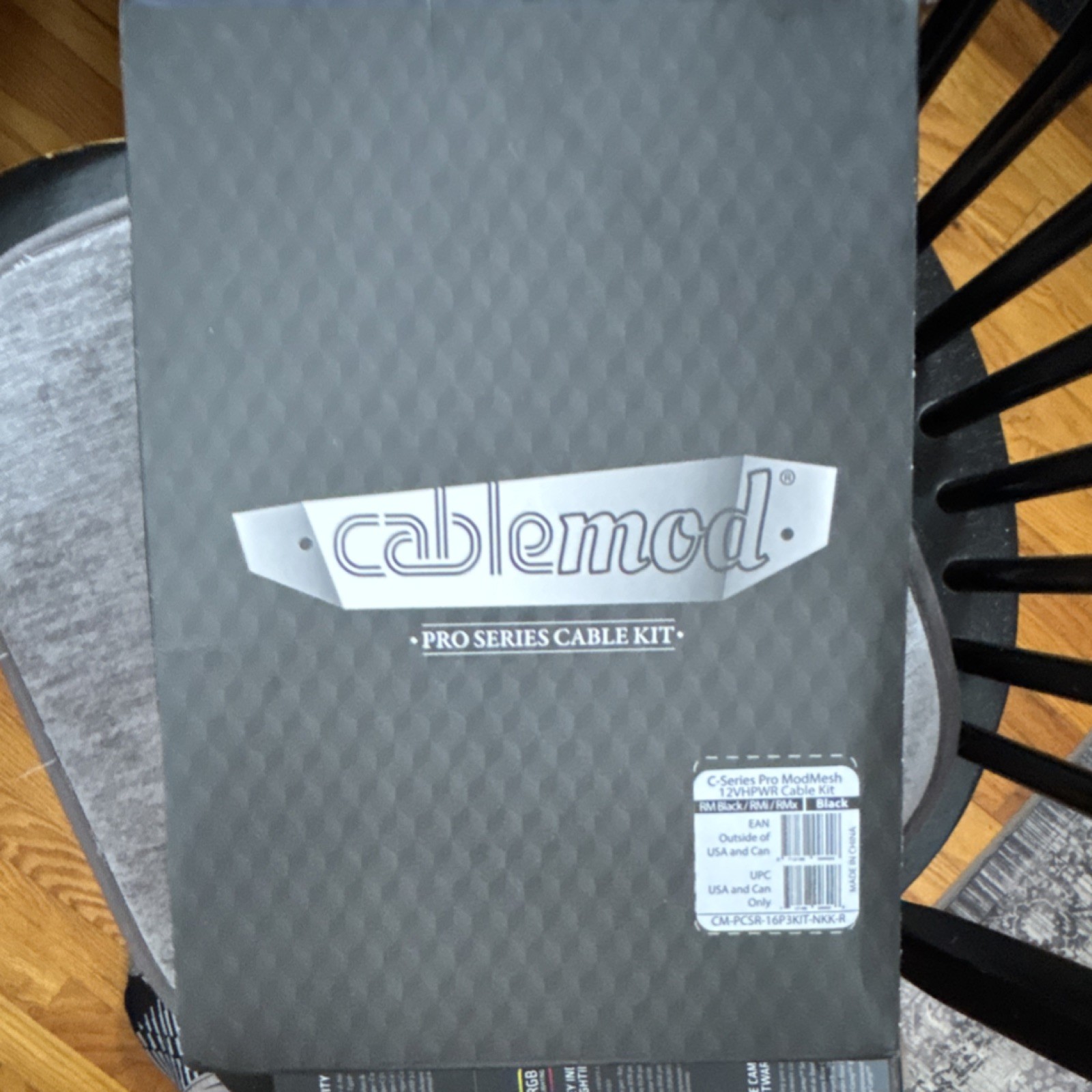 Cablemod C-Series Pro ModMesh 12VHPWR Cable Kit Black