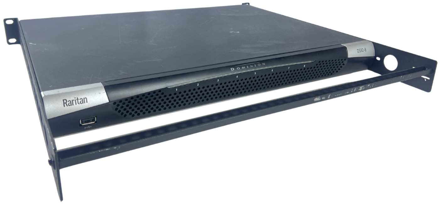 Raritan Dominion DSX2-8 8-Port KVM Console Server V.1F.USB-AA.Led-0B