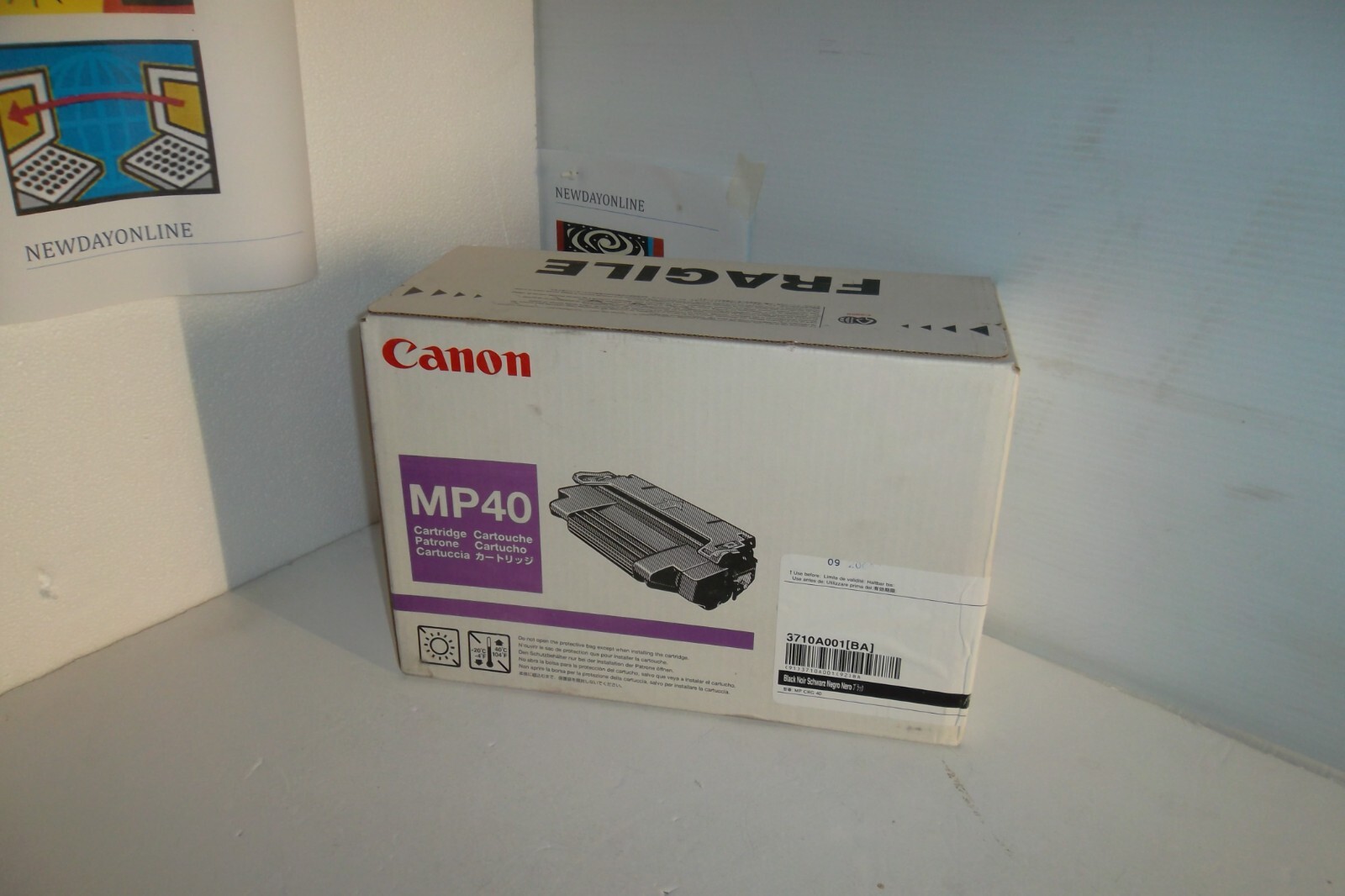 Canon MP40 Toner Cartridge Black 6K Page for FP7400 FP300 3710A001BA MP-40 NEW