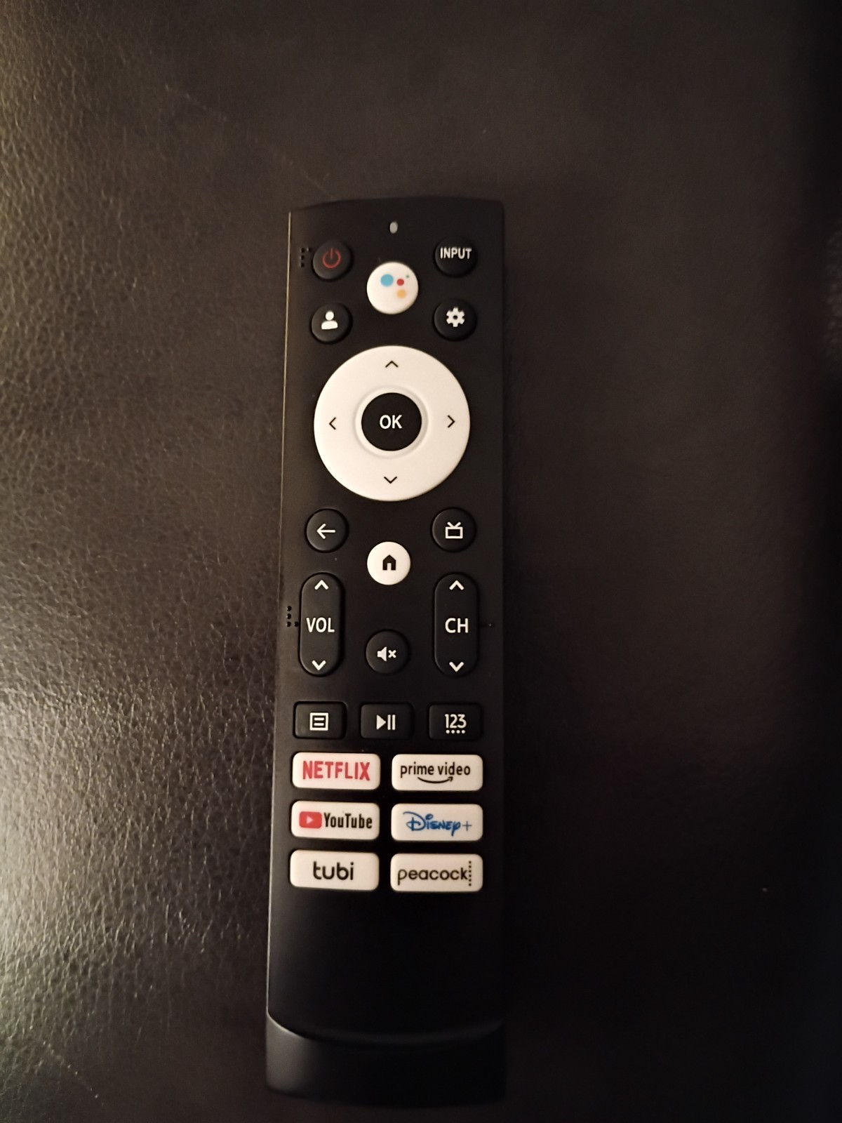 Voice Remote Control for Hisense Smart Google TV