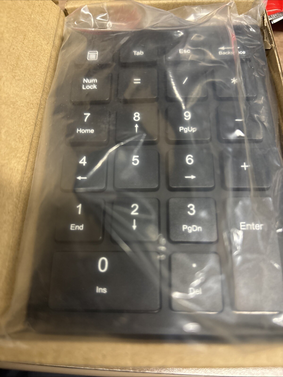 Foloda Wireless Number Pads, Numeric Keypad Numpad 22 Keys Portable 2.4 GHz .