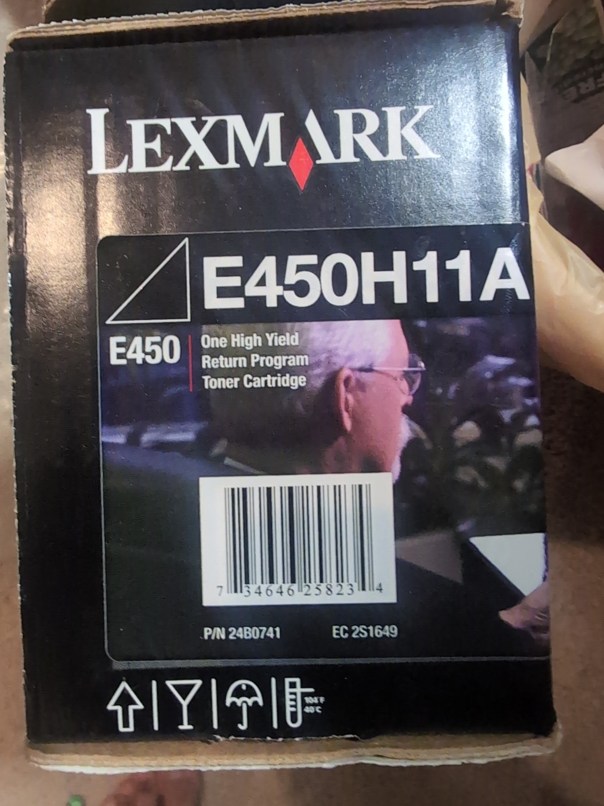 Genuine New Sealed Lexmark E450H11A One High Toner Cartridge Black For E450.