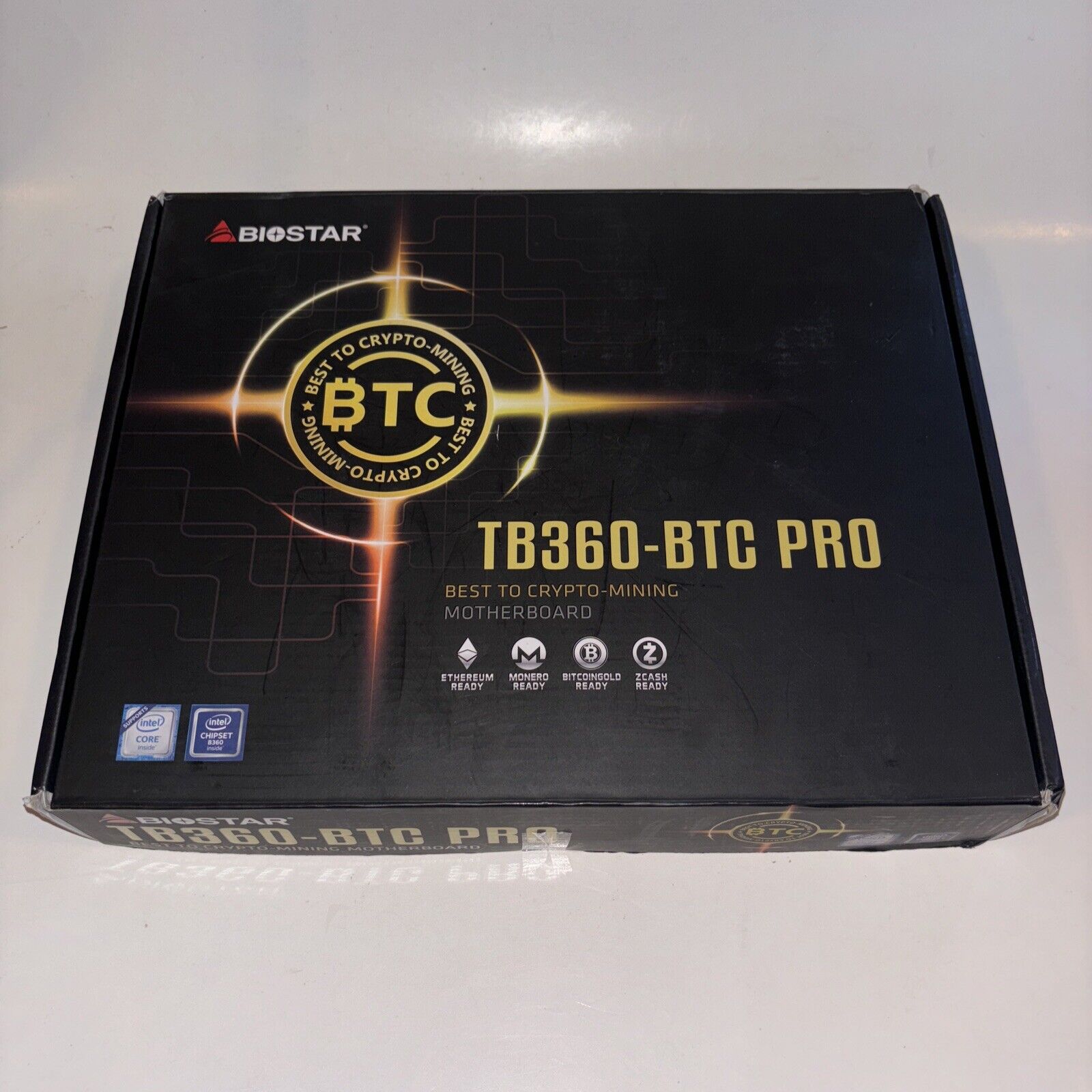 BIOSTAR TB360-BTC PRO Motherboard BENT SOCKET PIN