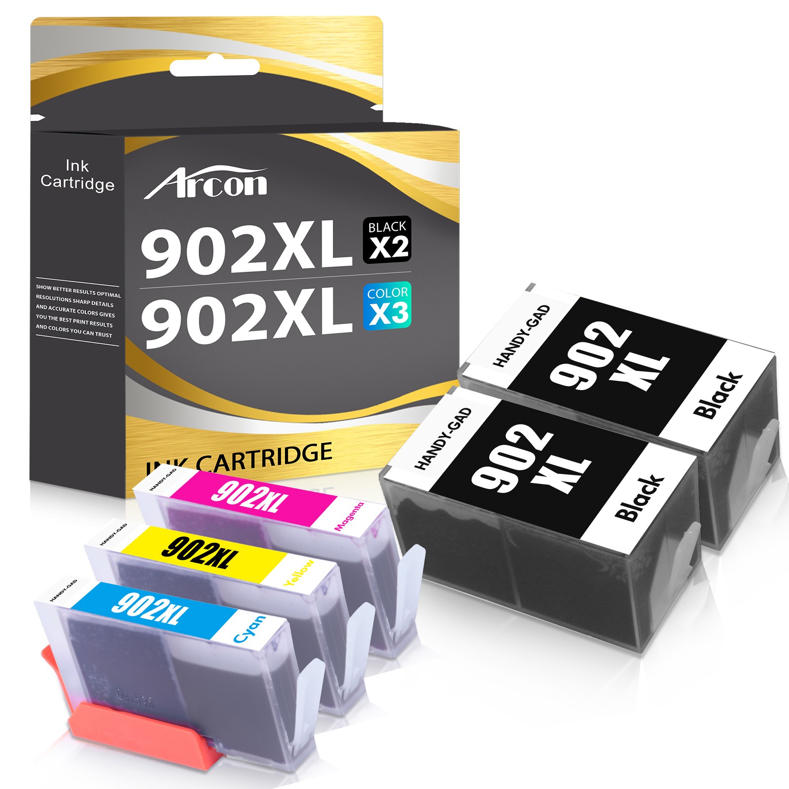 902XL Ink Cartridges For HP 902 Officejet Pro 6950 6960 6963 6968 6970 6978 6979