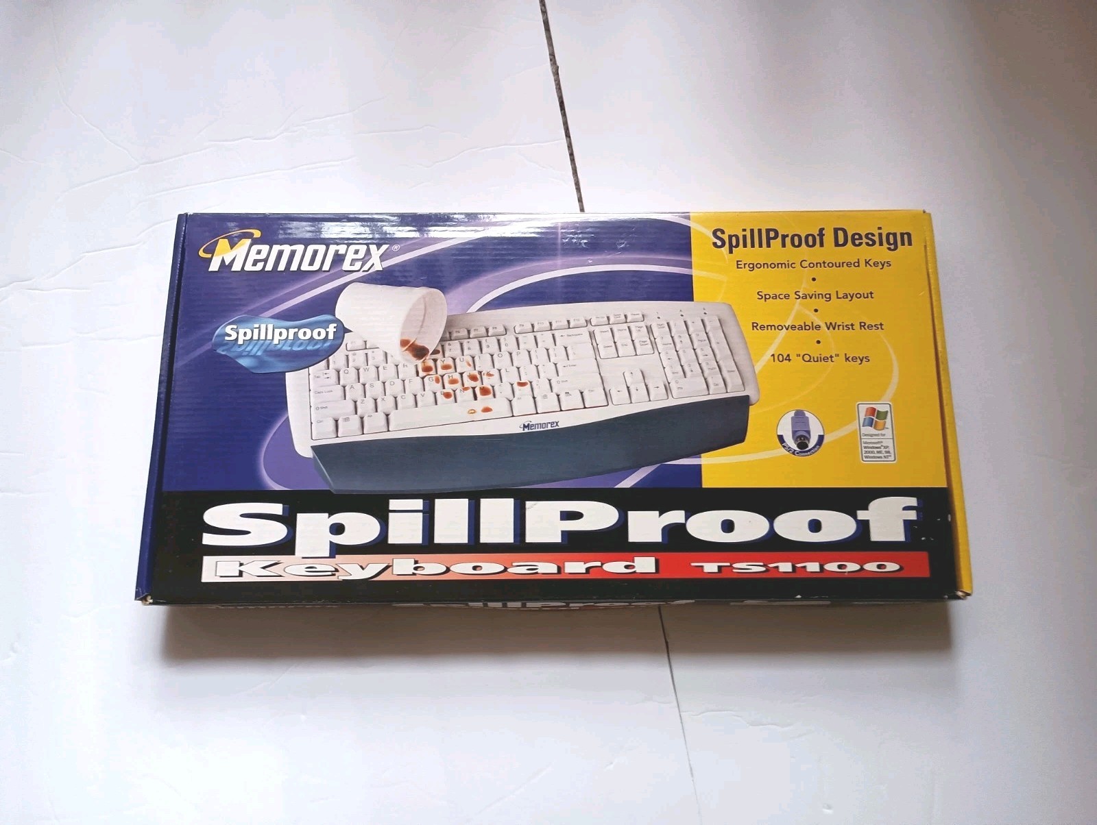 MEMOREX SPILLPROOF KEYBOARD TS1100
