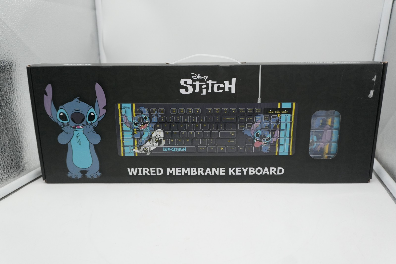Geeknet Disney Stitch Wired Membrane Keyboard