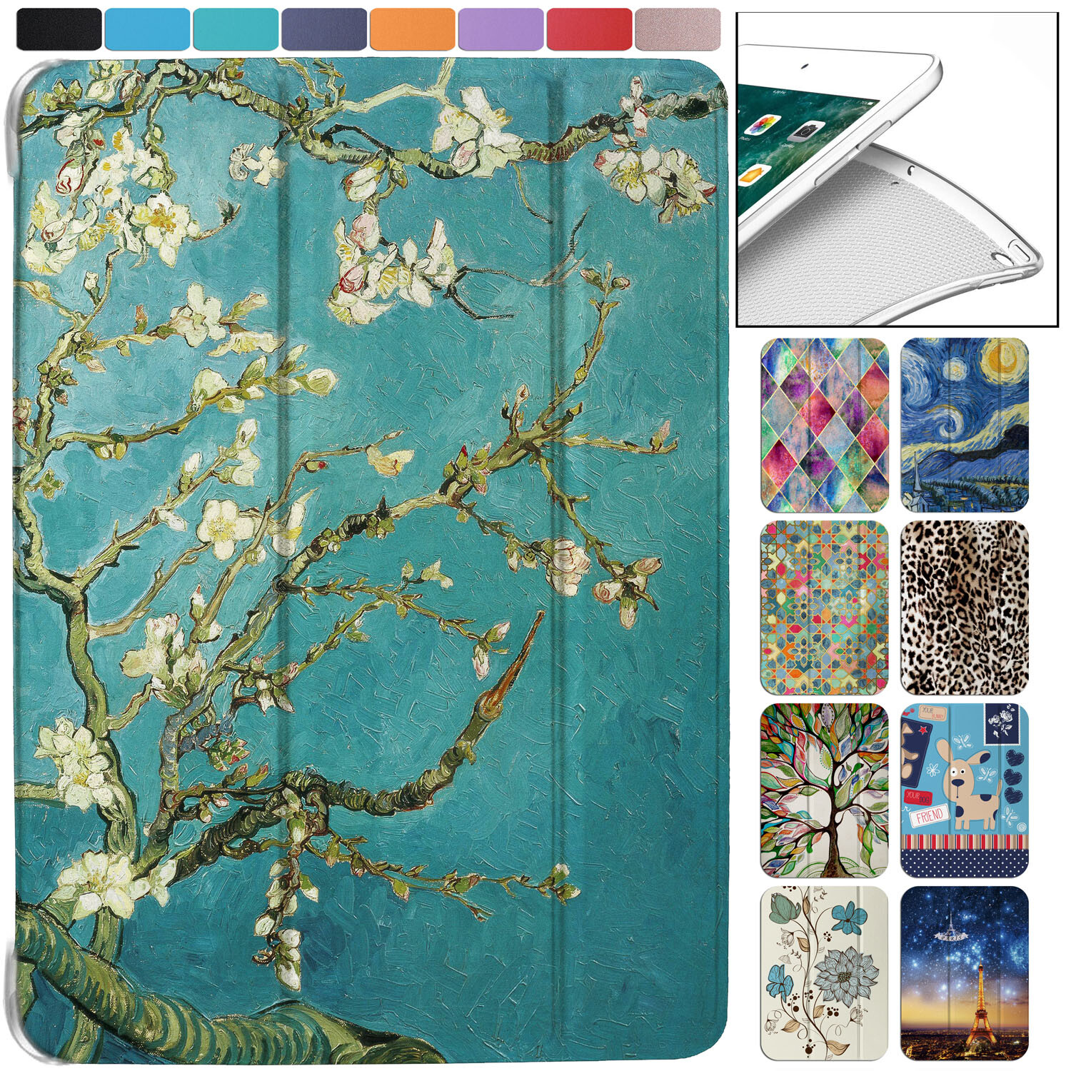 iPad Mini 7.9 Air 5 4 3 2 1 10.2 9.7 10.9 Pro 12.9 10.5 Soft Back Case Tea Green