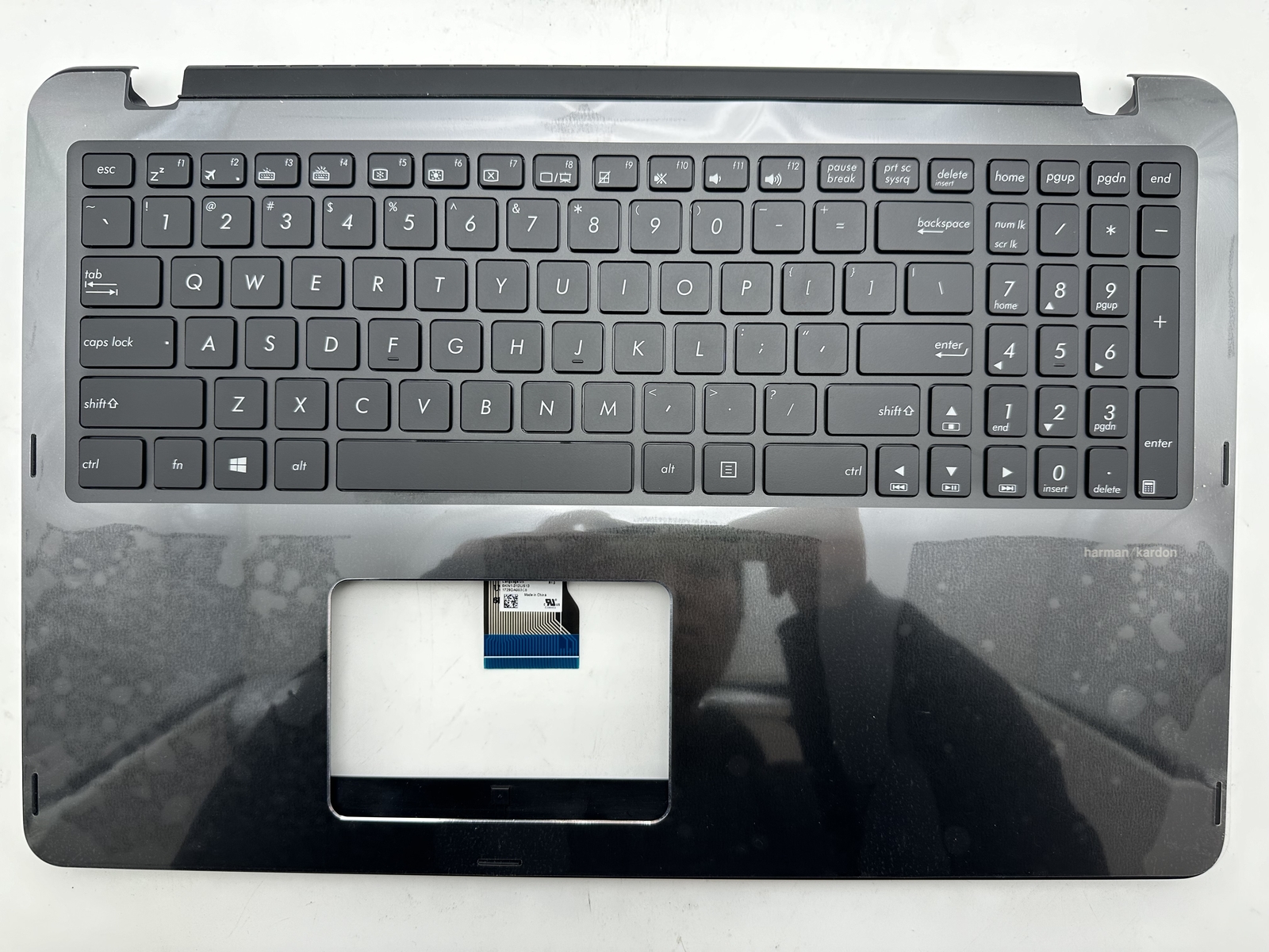 New ASUS UX560UQ Palmrest w/ Backlit Keyboard 90NB0C23-R31US0 13NB0CE1P03111