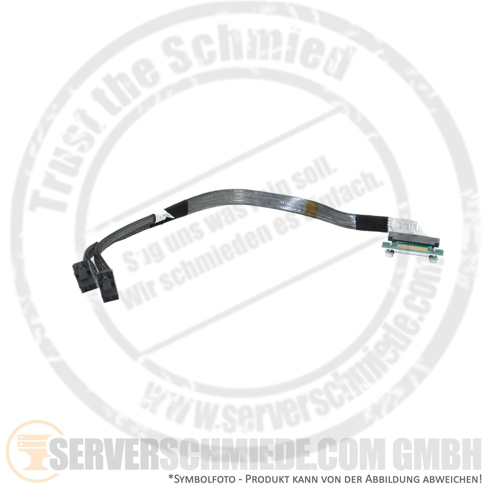 Dell 40cm SAS Cable 1x Mini PERC Mini Mono to 2x SFF-8643 Angle R640 0DC1C0