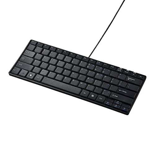 Sanwa Supply English Layout USB Slim Keyboard Black SKB-E3UNfrom JP