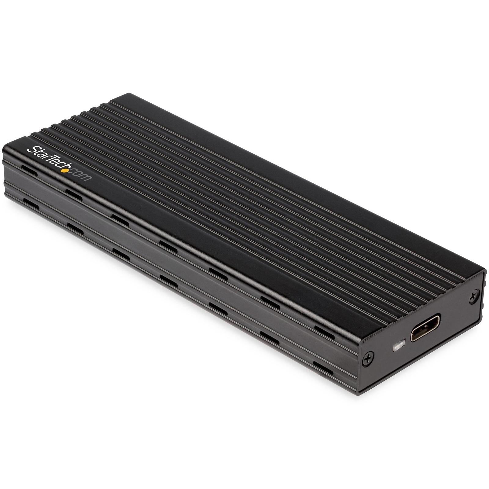 StarTech.com USB-C 10Gbps to M.2 NVMe SSD Enclosure - Portable External M.2 N...