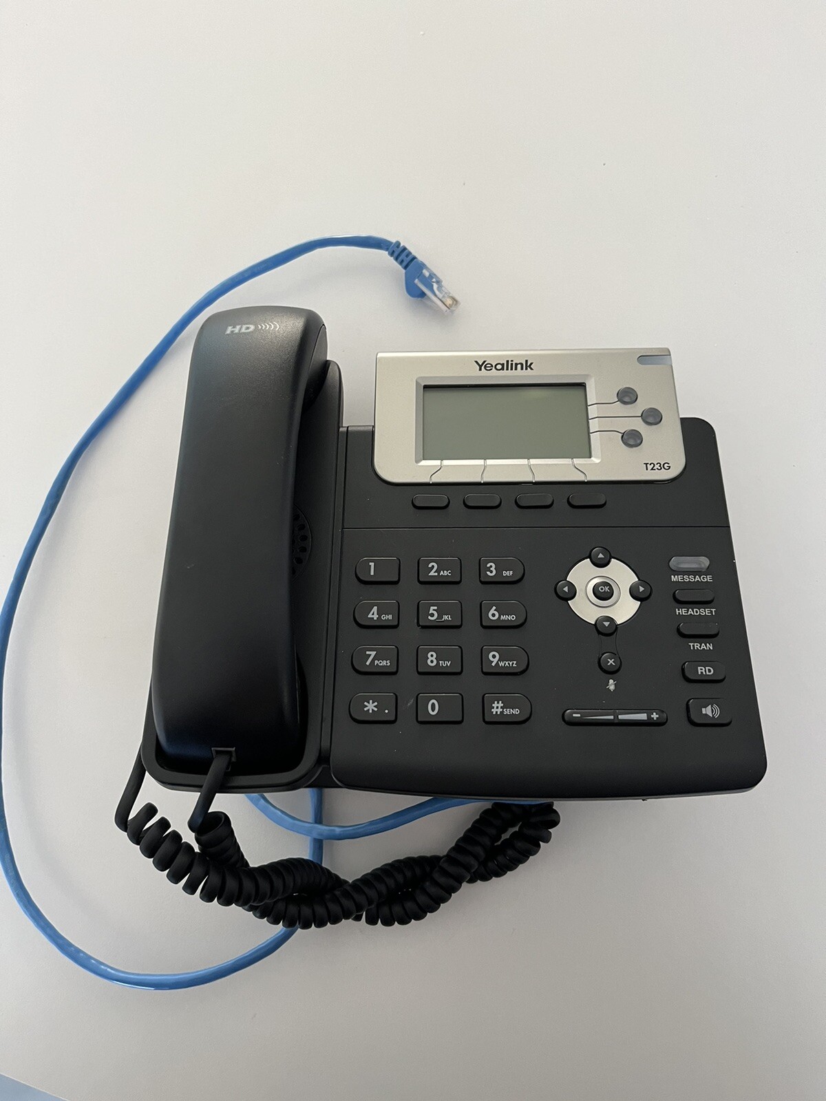 Yealink Phone With Wall Mount