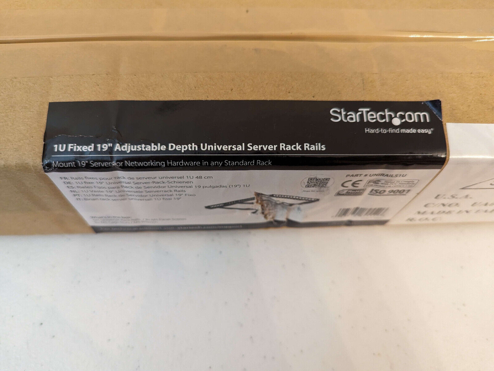 StarTech 1U Fixed 19