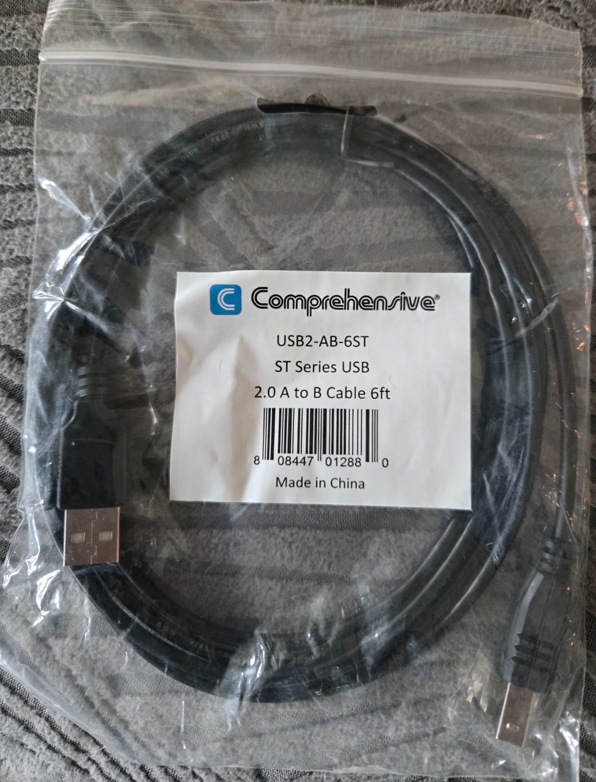 LOT QTY 80 BOX - ST Series USB 2.0 A TO B CABLE 6FT