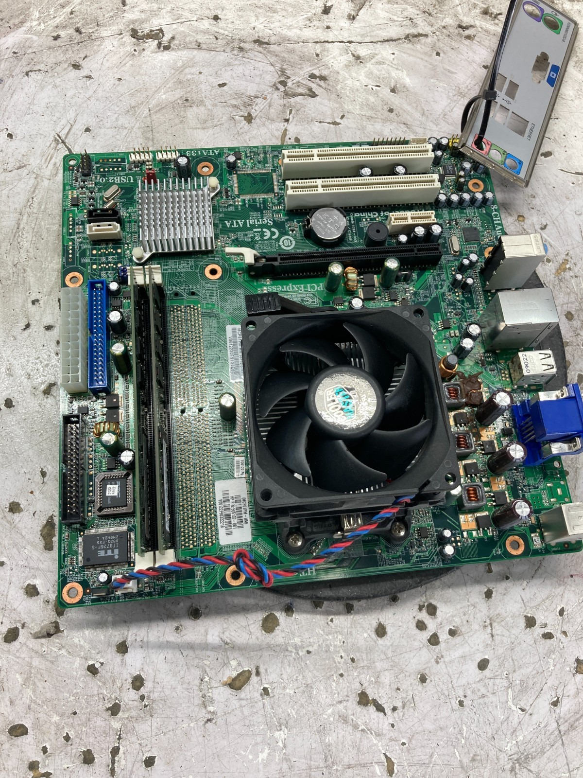 ECS MCP61PM-HM AMD Athlon Dual Core 4450e 2300MHz 3GB NO HDD