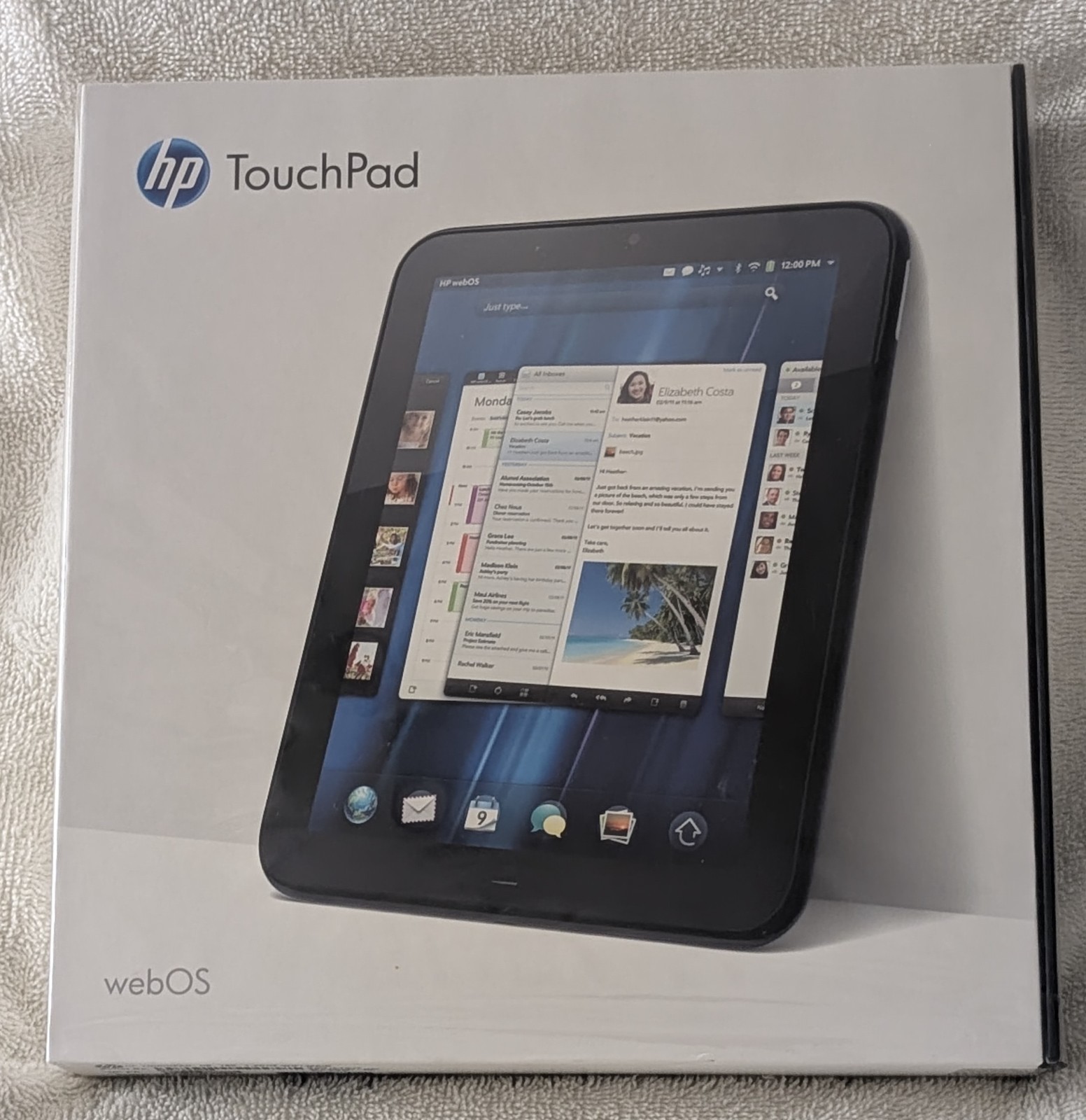 HP TouchPad 16GB NEW OLD STOCK  FACTORY SEALED Unopened  webOS Tablet No returns
