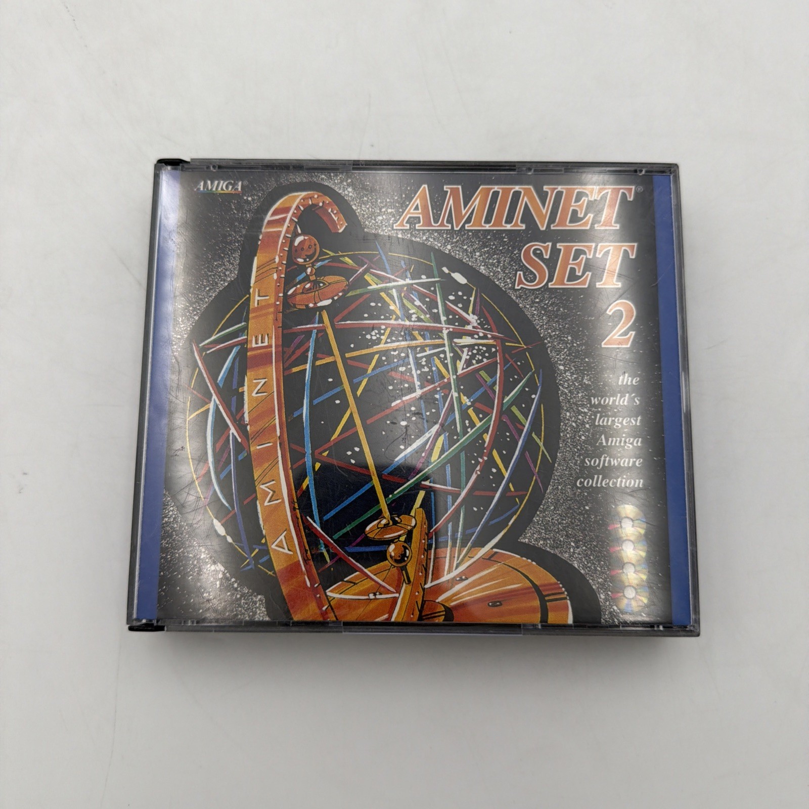 Aminet Set 2 Commodore Amiga 4 CD-ROM Software Collection 1995 Complete