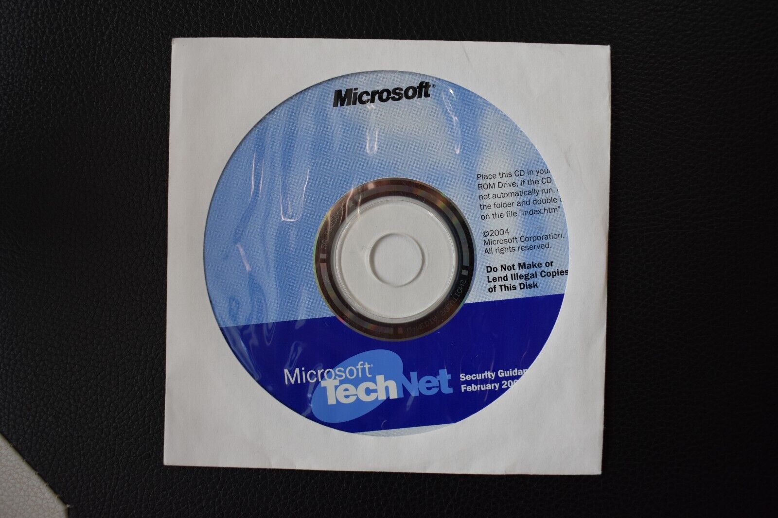Microsoft TechNet CD - Security Guidance February 2004