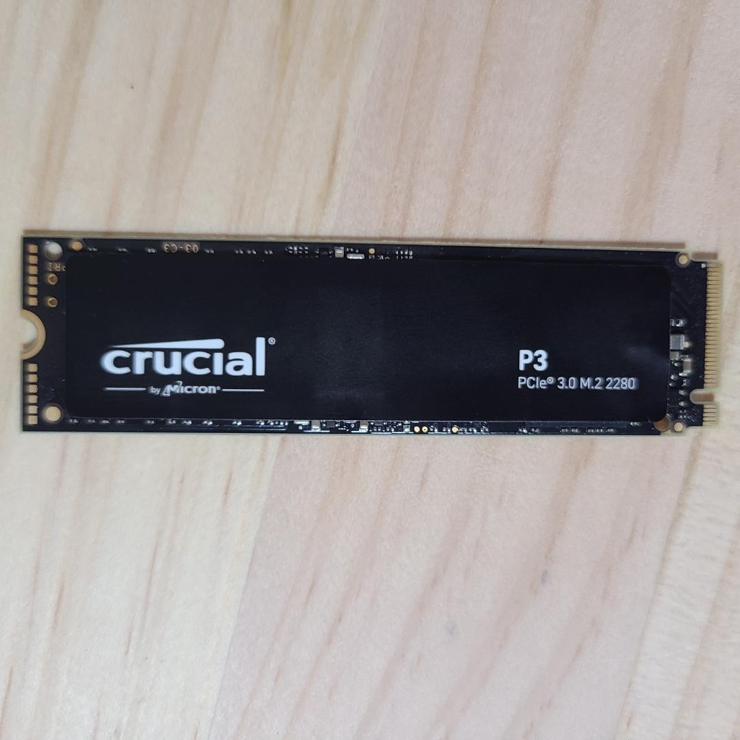 Crucial P3 1TB CT1000P3SSD8 M.2 2280 PCIe 3.0 NVMe SSD
