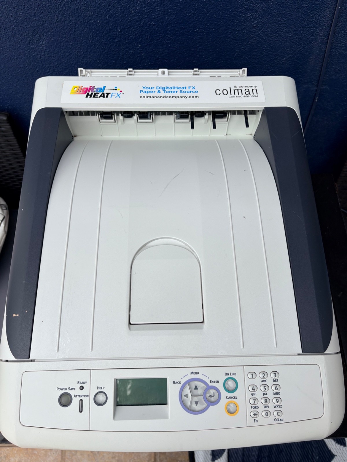 OKI Pro8432WT White Toner Printer + TransferRIP USB Dongle | Low Prints