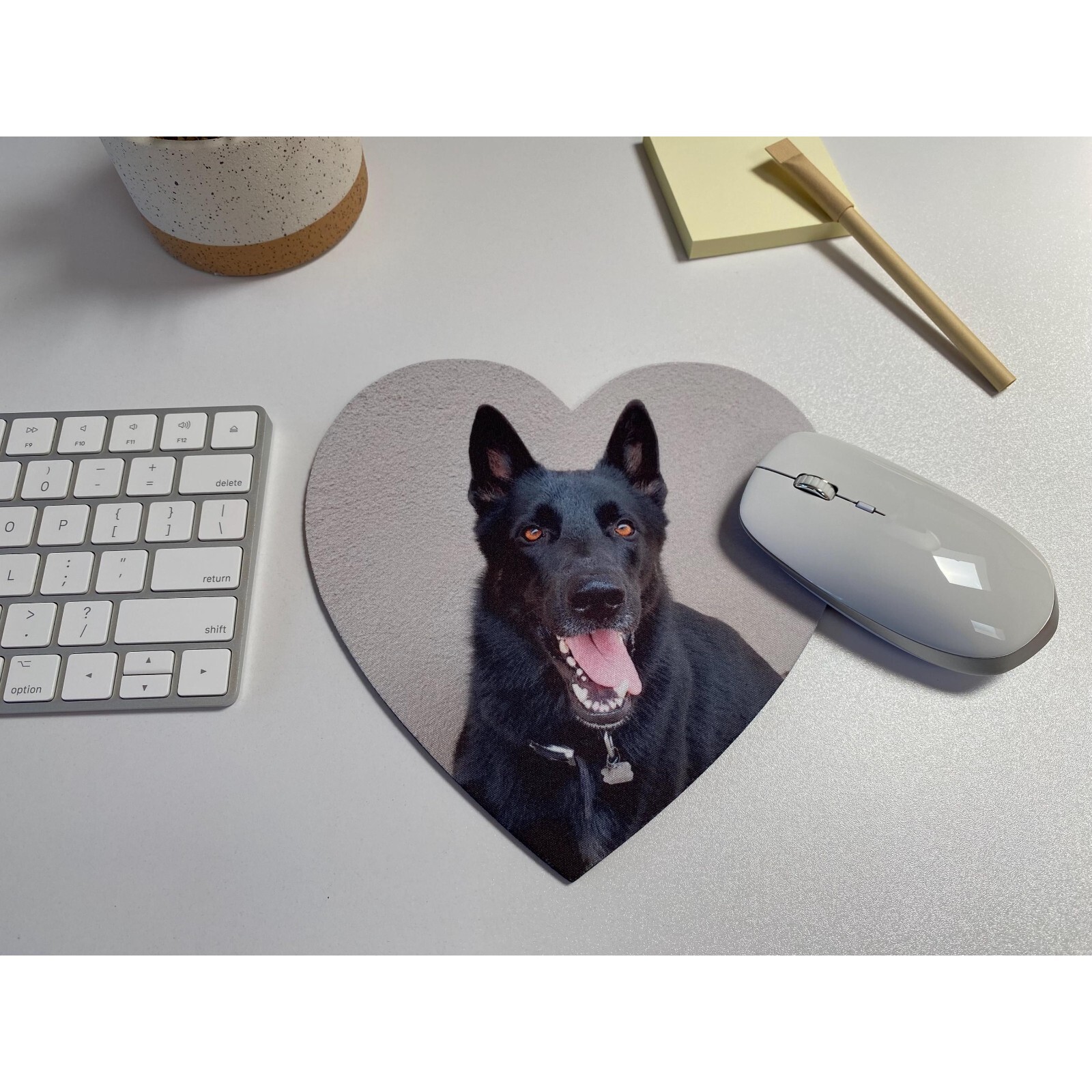 Custom Photo Heart Mouse Pad | Create A Personalized  Mouse Pad With Your Photo