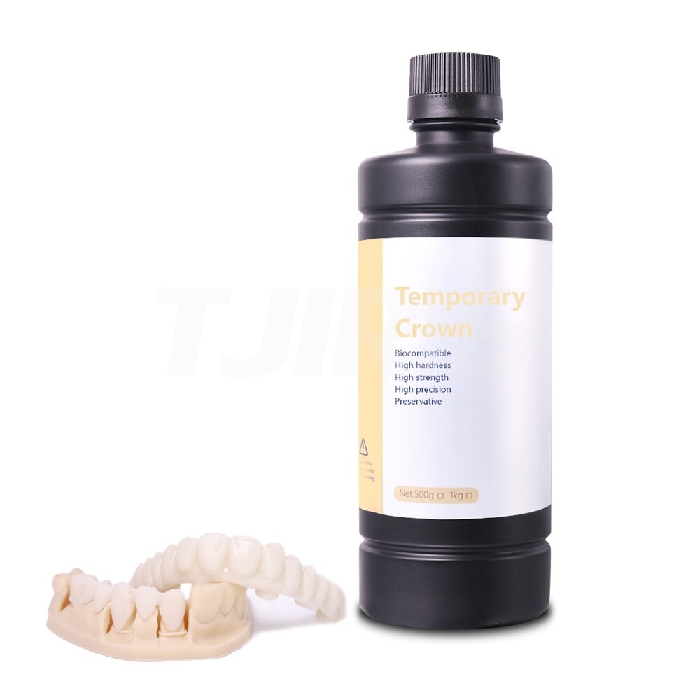 LCD DLP Dental 3D Printer Temporary Teeth Resin Crown Bridge 3D Resin 1kg