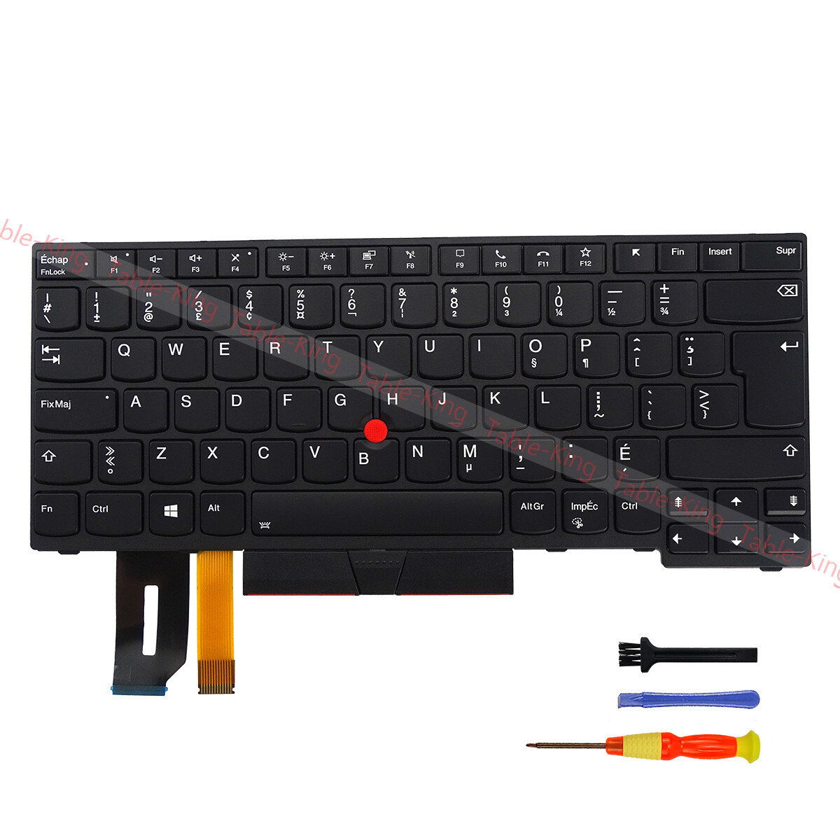 Canadian French Backlit Keyboard for Lenovo Thinkpad T14 Gen1 Gen2/P14S Gen1
