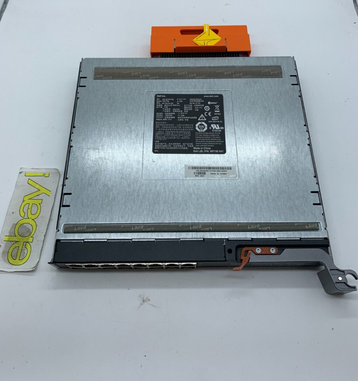 Dell WW060 10Gb Ethernet Pass-Through Module 16 Port M1000E 10G-PTM FREE S/H