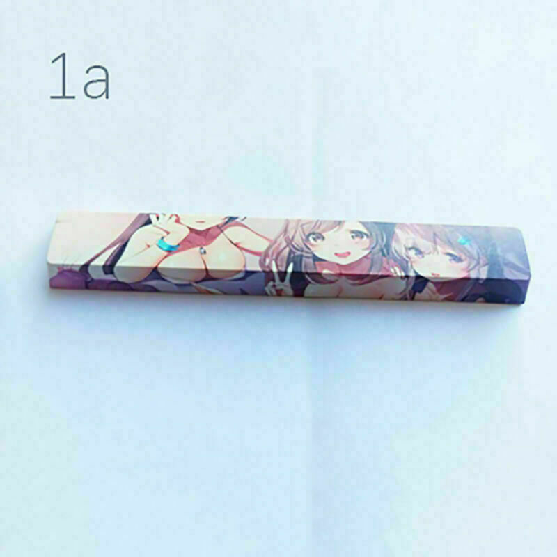 For Cherry Sakura PBT Space Key Cap Mechanical Keyboard Keycaps Spacebar 6.25U