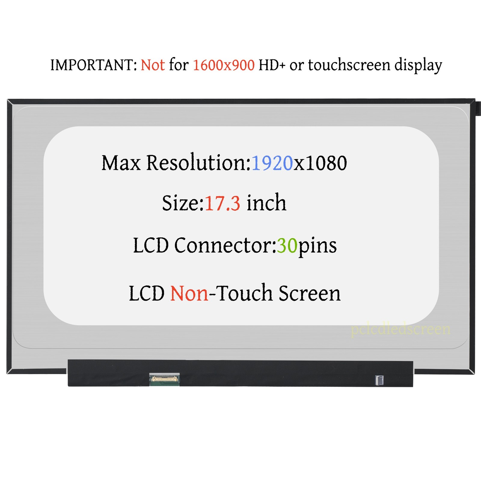 For BOE NV173FHM-N4G V8.0 17.3 IPS LED 60Hz LCD Screen