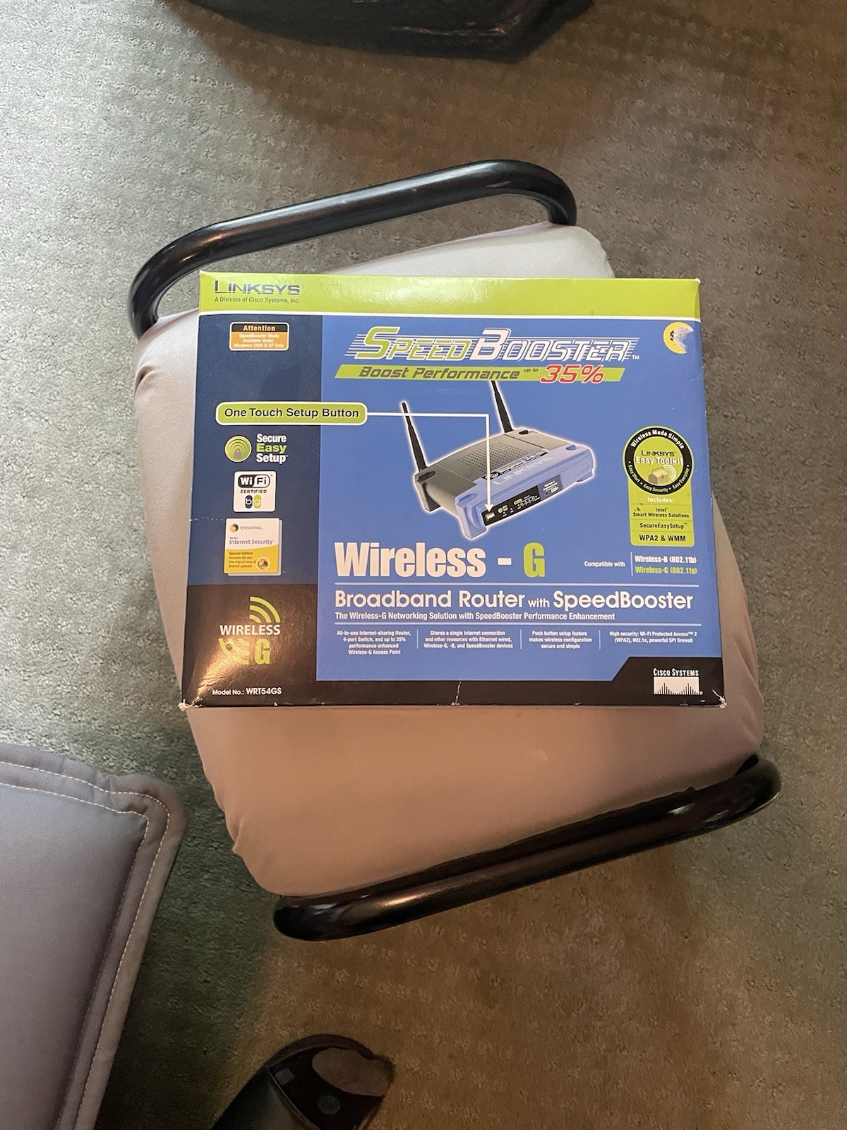 Linksys Speed Booster Wireless-G Broadband Router