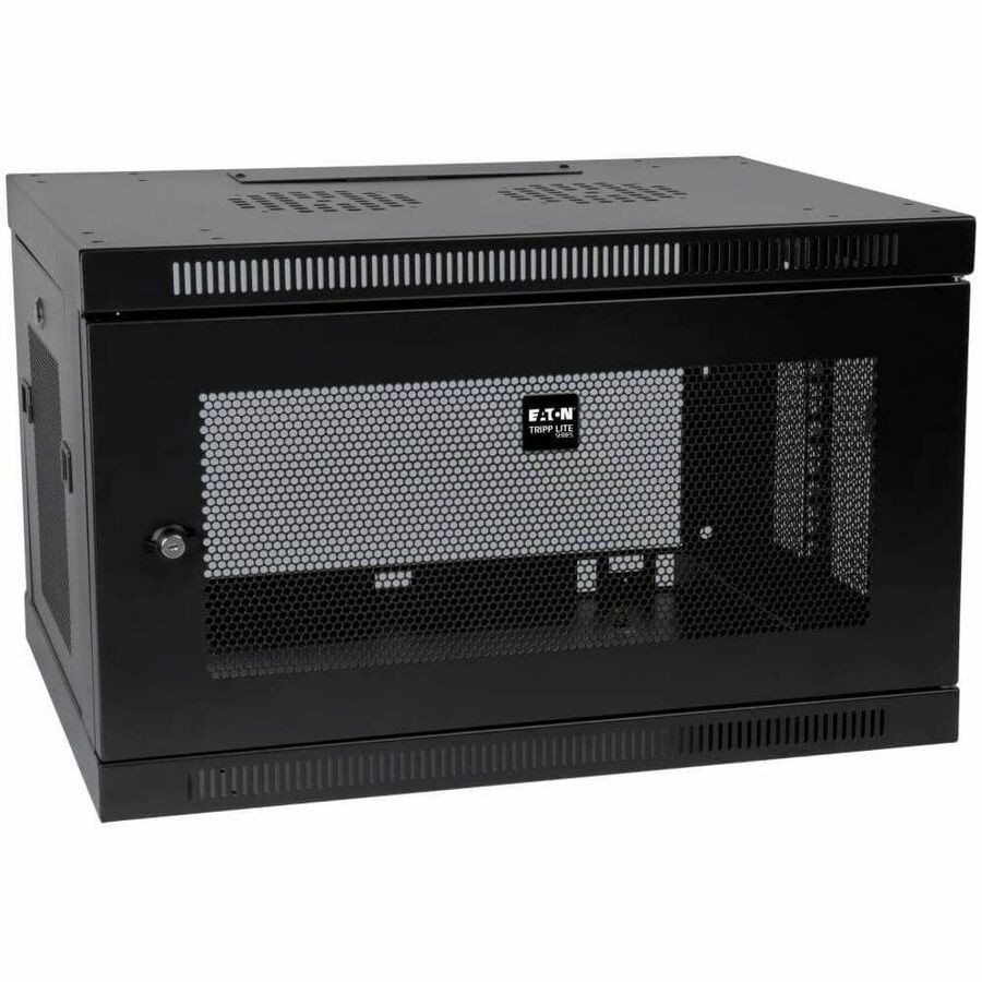 Tripp Lite SmartRack 6U Switch-Depth Wall-Mount Rack Enclosure Cabinet
