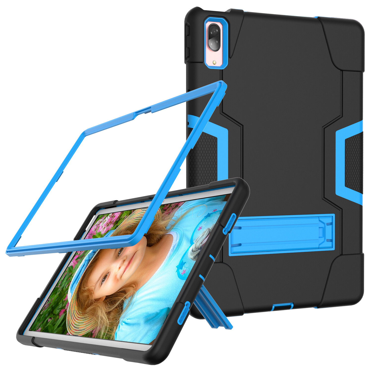 For Lenovo P11 Pro Model TB-J706F Tab Case P11 Pro Tempered Glass Screen Protect