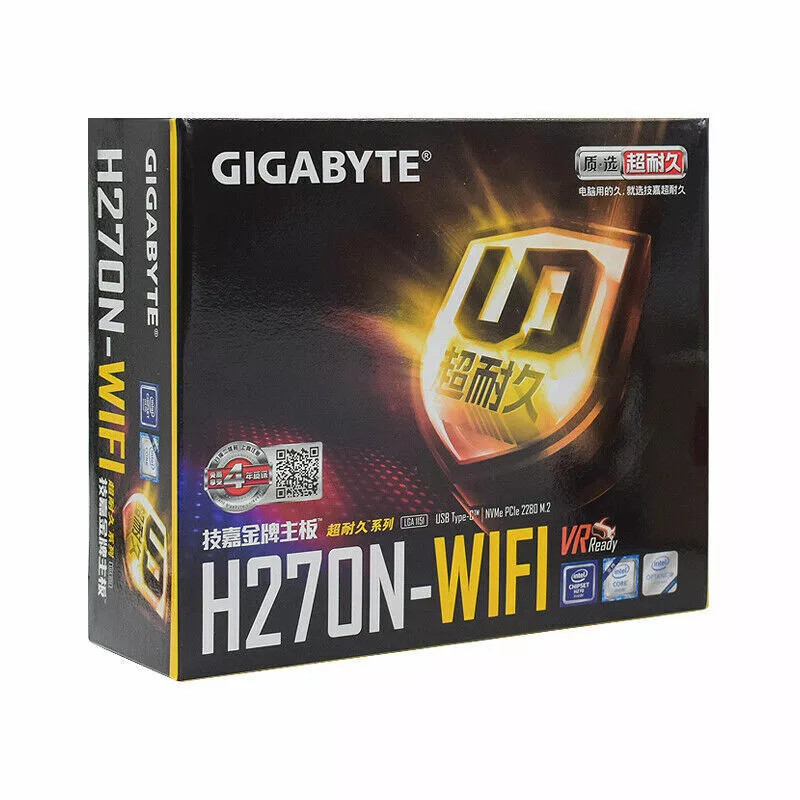 GIGABYTE GA-H270N-WIFI Intel H270 LGA 1151 Intel Mini ITX Motherboards