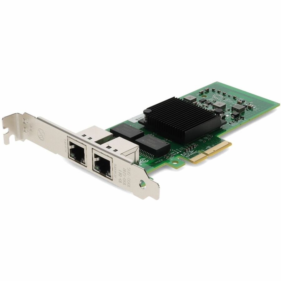 AddOn Intel E1G42ET Comparable 10/100/1000Mbs Dual Open RJ-45 NIC E1G42ETAO