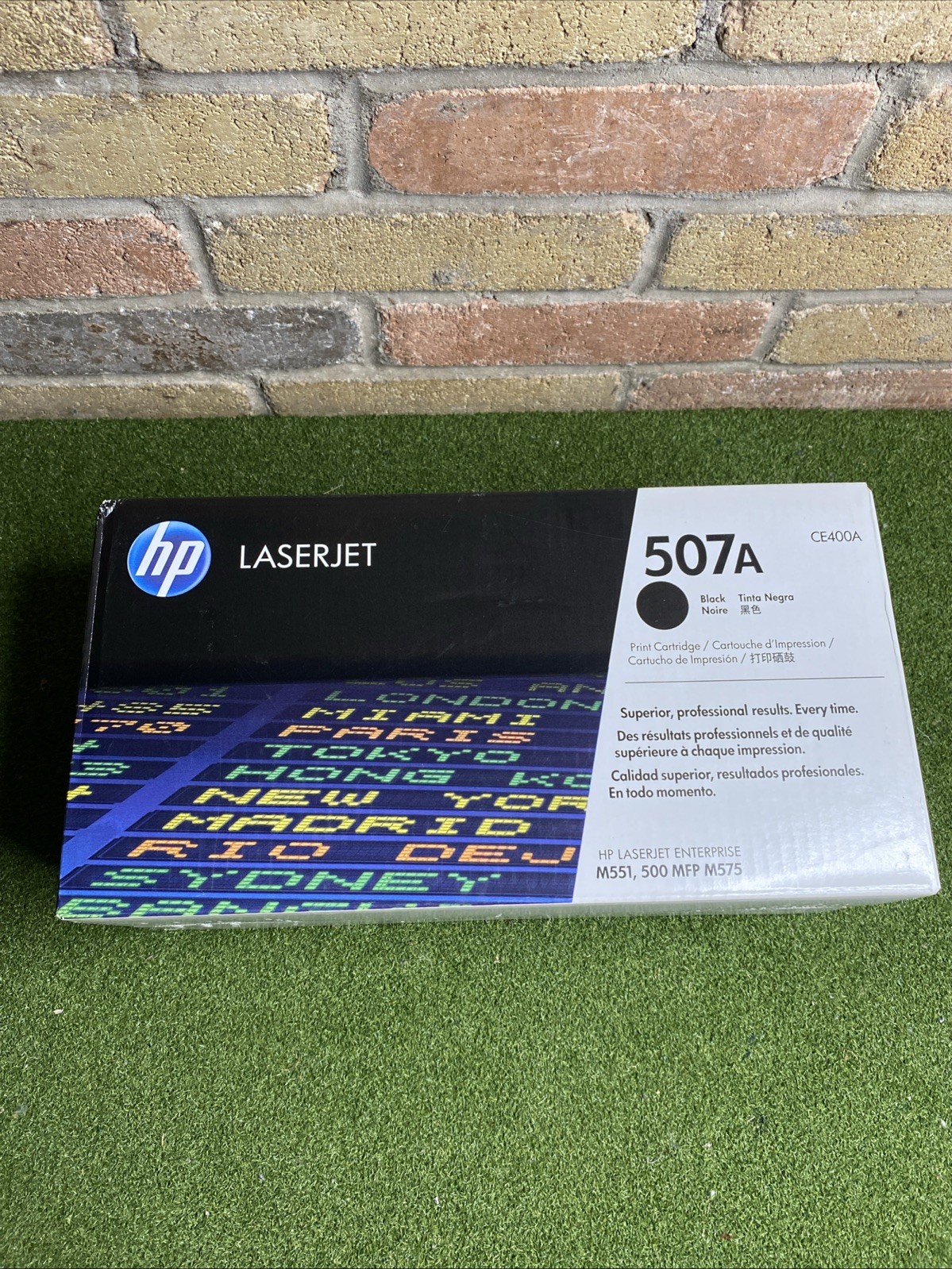 Genuine HP 507A CE400A Black HP LaserJet Enterprise Print Cartridge OEM Sealed