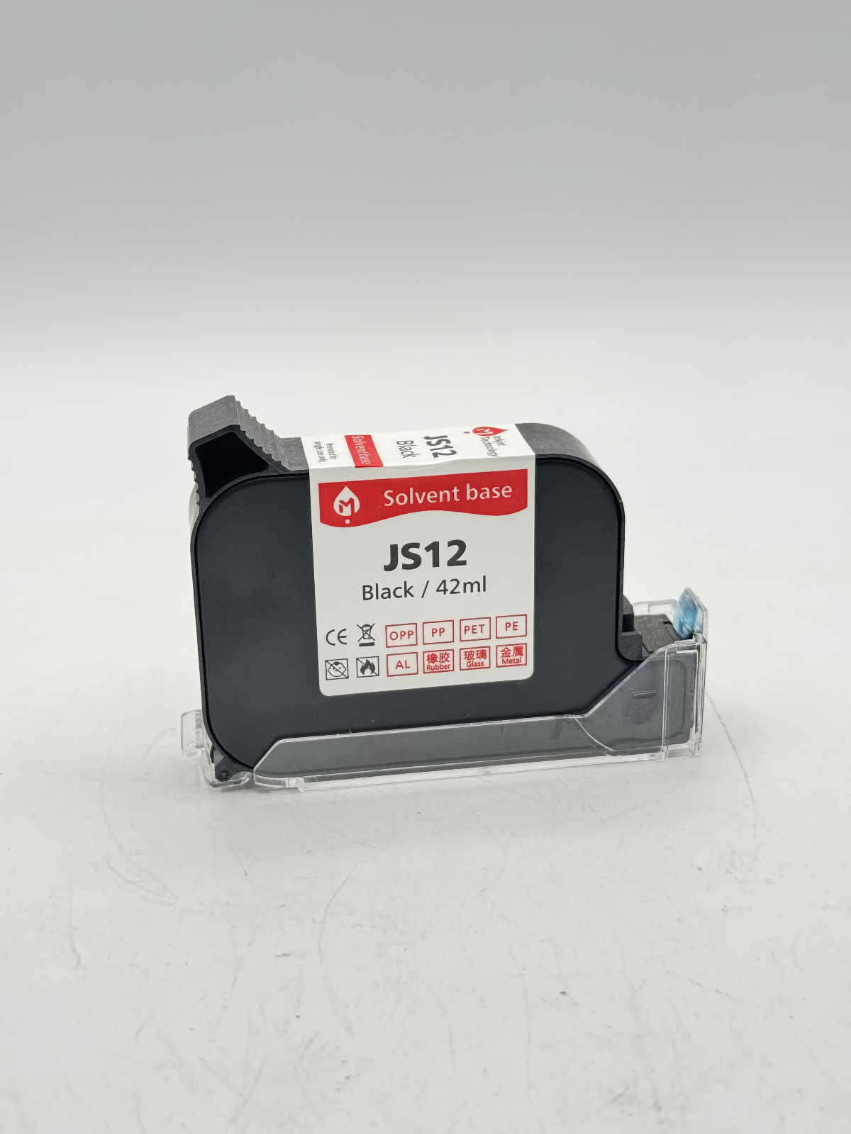 JS12M 42ml Quick Dry Handheld Ink Cartridge for Inkjet Printer, Black