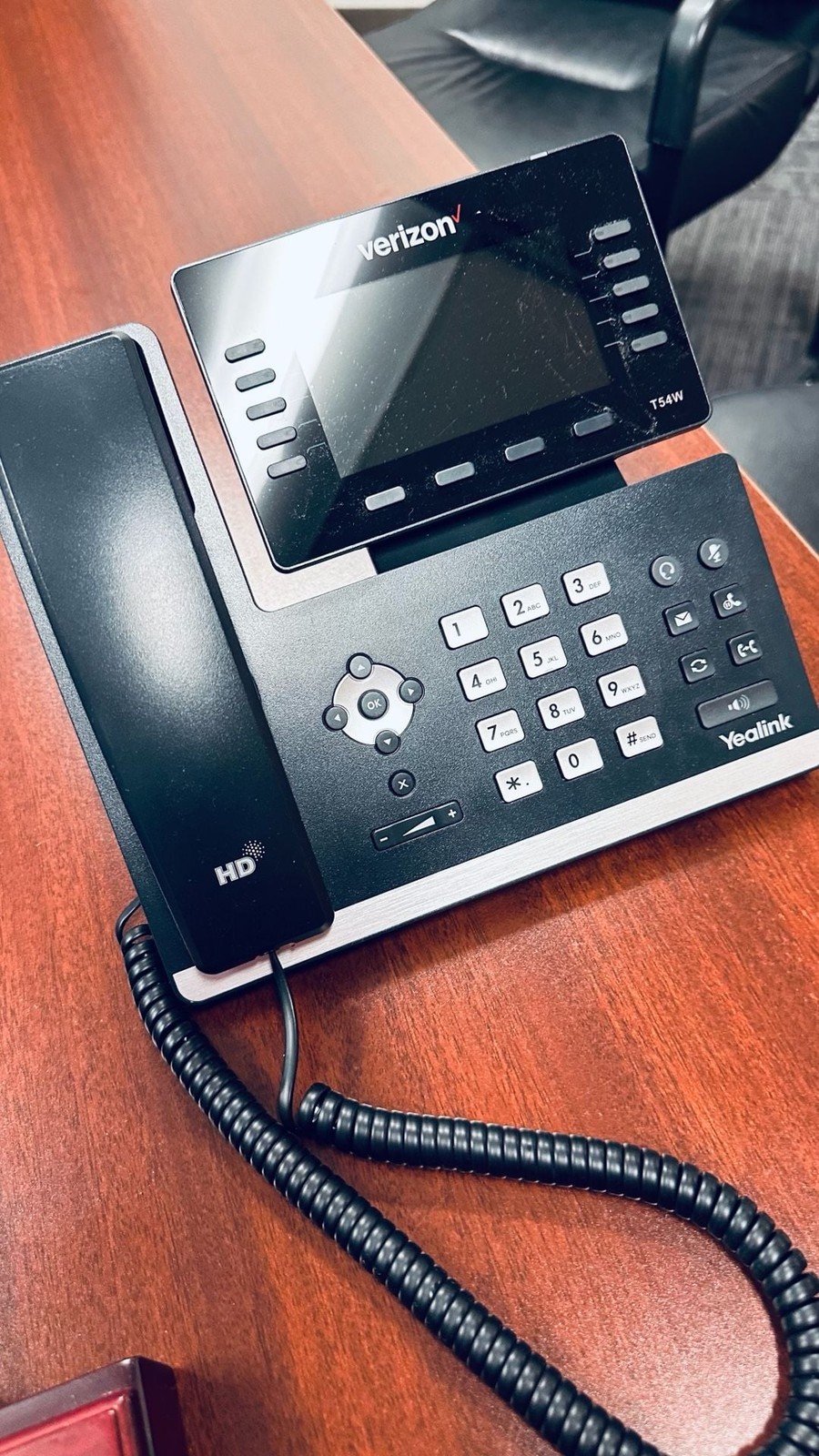 Yealink, SIP-T54W Corded VoIP Phone, Wi-Fi, PoE, Bluetooth, Gray - .com,