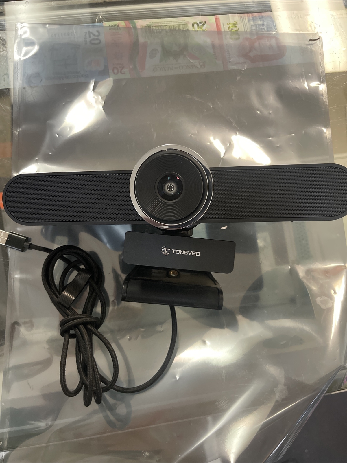 Tongveo All In One HD Video Audio Conference Webcam 1080p VIAU-200