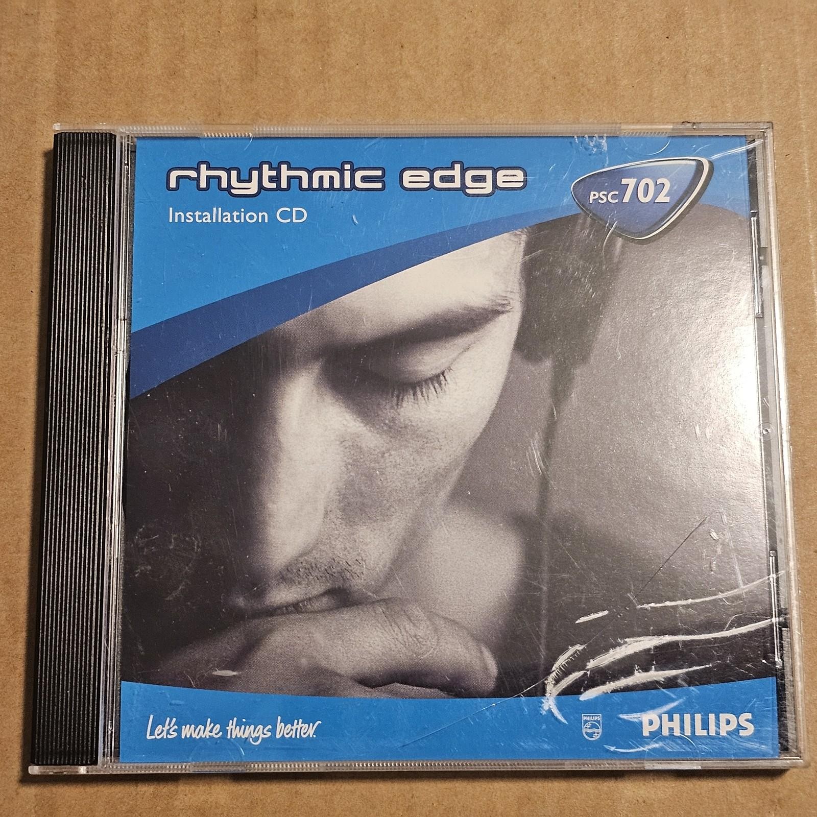 Philips Rhythmic Edge PSC702 Sound Card Installation CD