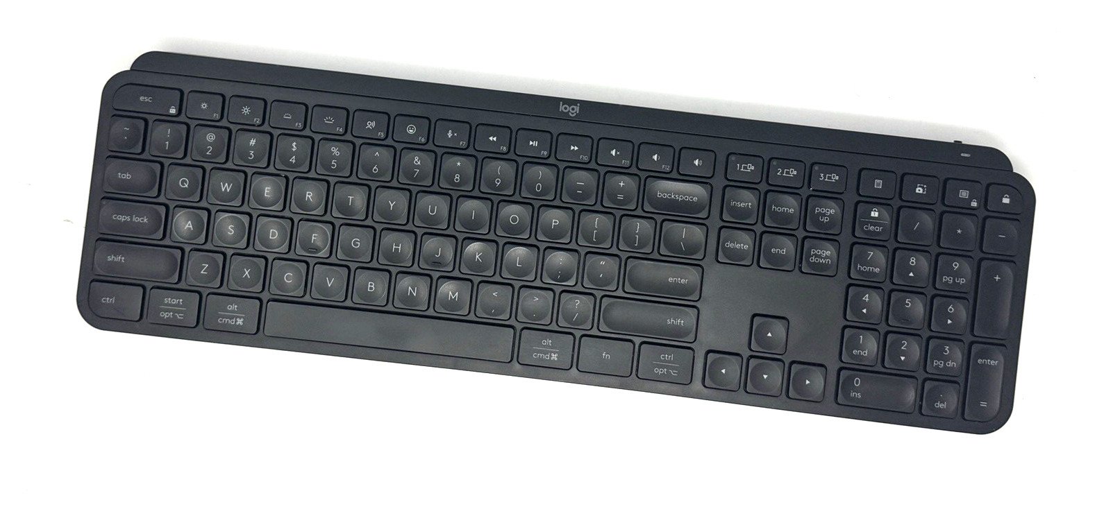 Logitech - MX Keys S Wireless Keyboard  - Black No receiver included